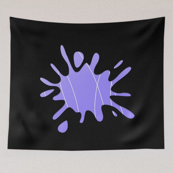 Item preview, Side Order Violet Ink Splat designed and sold by galaxydaydreams.