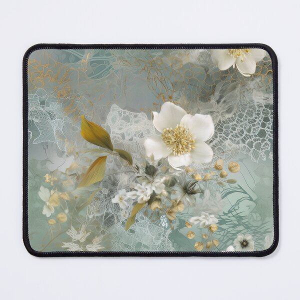 Item preview, Delicate floral pattern designed and sold by Magnuna.