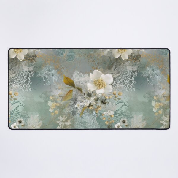 Item preview, Delicate floral pattern designed and sold by Magnuna.