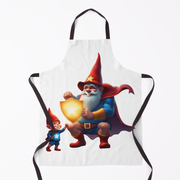 Item preview, A Father's Day Gnome as a superhero dad designed and sold by PrintCreations9.