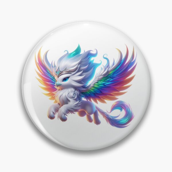 Item preview, White Fluffy Griffon Chibi  designed and sold by CHIBI_POPZ.