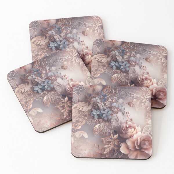 Item preview, Delicate floral pattern designed and sold by Magnuna.