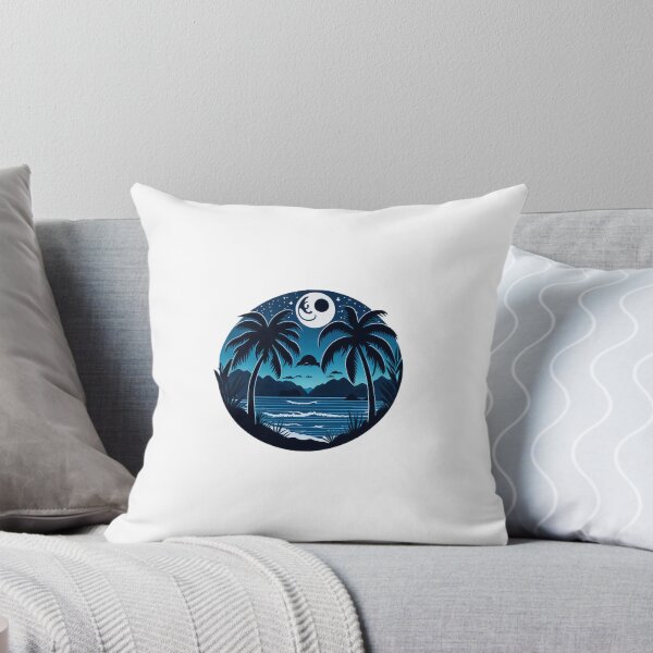 Item preview, Serenata tropical: papel de playa iluminado por la luna designed and sold by Daniel Haddad.
