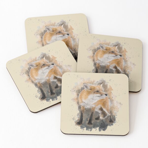 Item preview, Fox watercolor designed and sold by antonietta40.