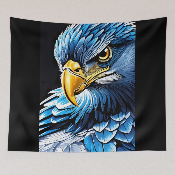 Item preview, Blue Eagle, Ai Generated Art  designed and sold by ACC .
