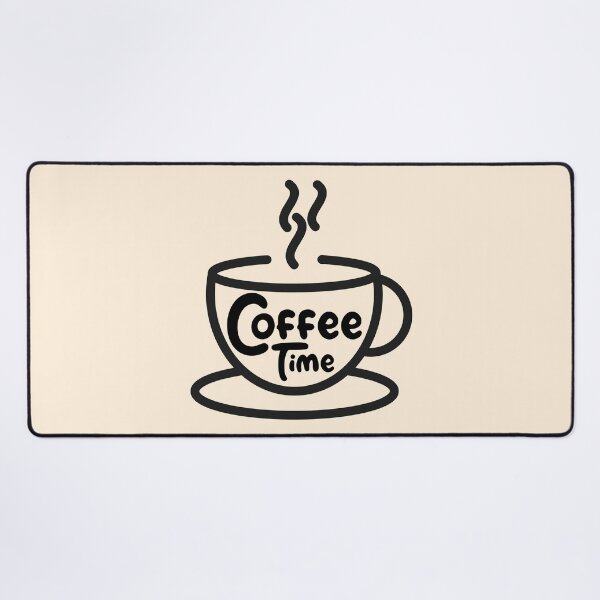 Item preview, "Coffee Time" Typography Design designed and sold by rahmastaa.
