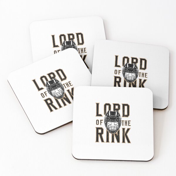 Item preview, Lord of the Rink - Hockey - Black and Gold - Funny designed and sold by Fenay Designs.