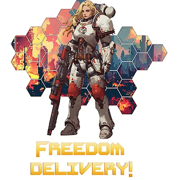 Artwork thumbnail, Freedom Delivery! by DevilMDesign