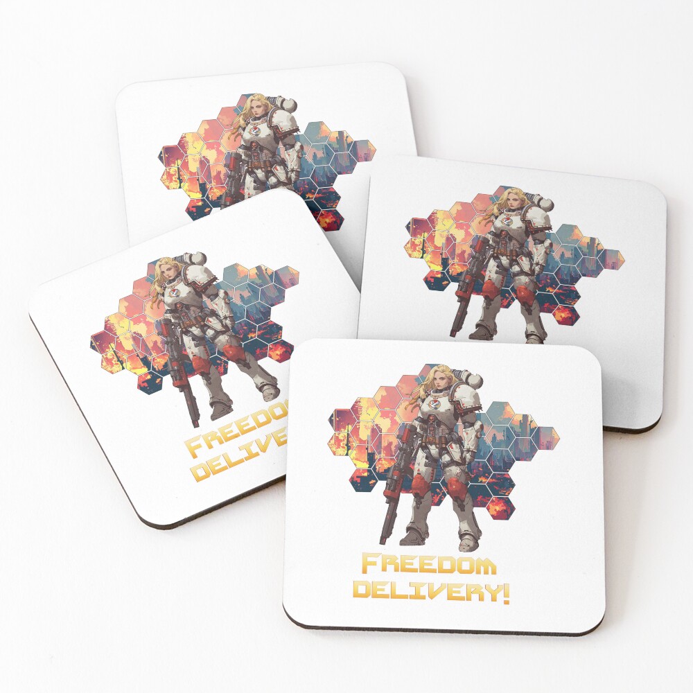 Item preview, Coasters (Set of 4) designed and sold by DevilMDesign.