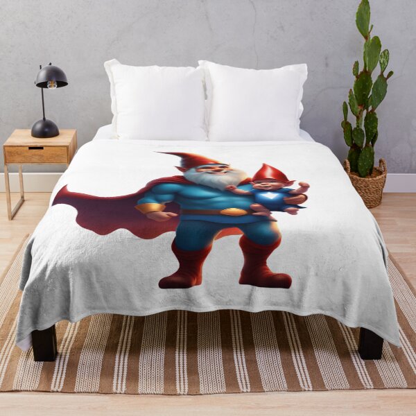 Item preview, A Father's Day Gnome as a superhero dad designed and sold by PrintCreations9.