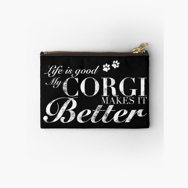 Item preview, Life is Good My Corgi Makes it Better designed and sold by DrawsCutePaws.