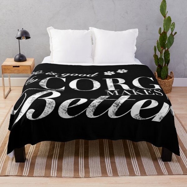 Item preview, Life is Good My Corgi Makes it Better designed and sold by DrawsCutePaws.