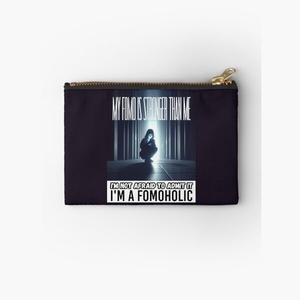 Item preview, My FOMO is Stronger Than Me - Urban Smartphone Vigilance in Black, White, and Gray 2 designed and sold by SplashTastic.