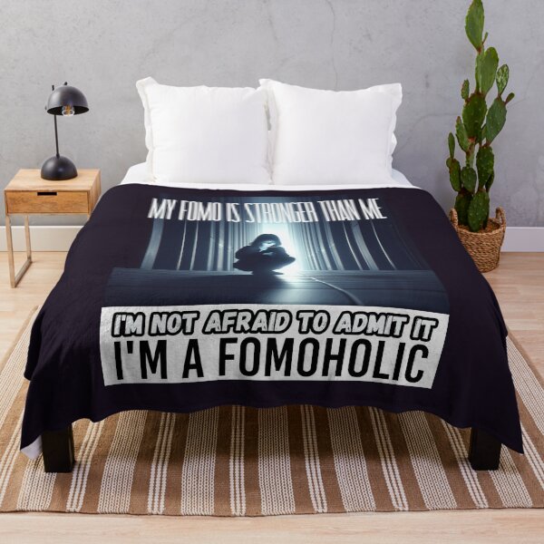 Item preview, My FOMO is Stronger Than Me - Urban Smartphone Vigilance in Black, White, and Gray 2 designed and sold by SplashTastic.