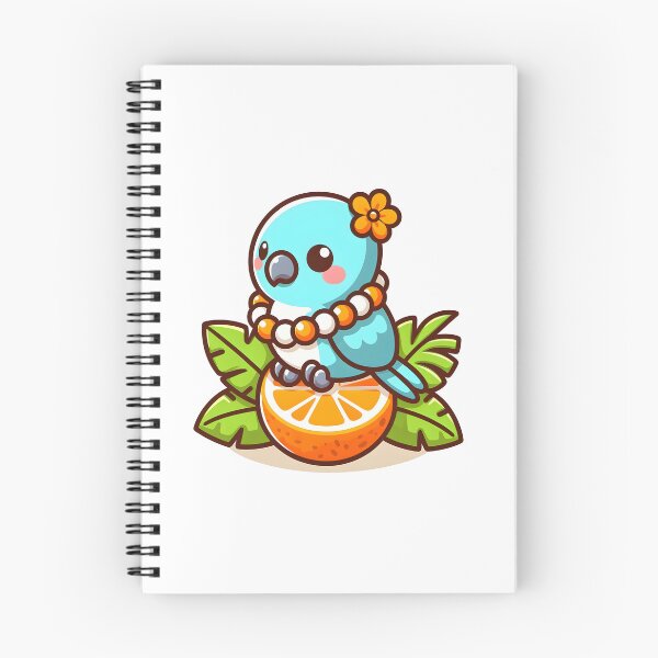 Item preview, Kawaii Parrot With Lei designed and sold by CanvasCutie.
