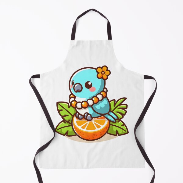 Item preview, Kawaii Parrot With Lei designed and sold by CanvasCutie.