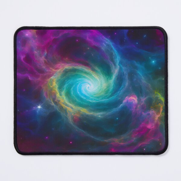 Item preview, Cosmic Dance Celestial Bodies Art | Surreal Space Scene designed and sold by colorvisionart.
