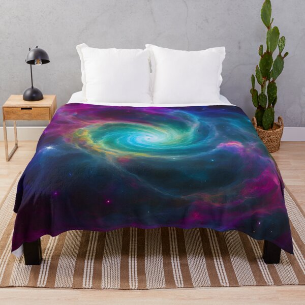 Item preview, Cosmic Dance Celestial Bodies Art | Surreal Space Scene designed and sold by colorvisionart.