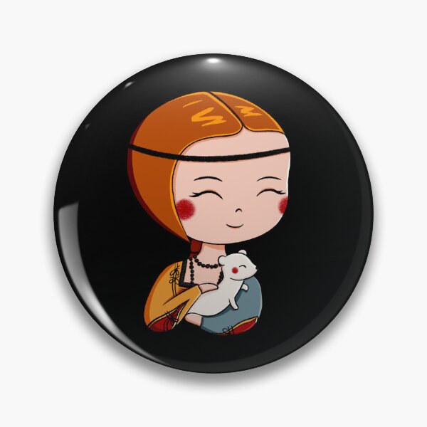 Artikelvorschau, Meine Version der Dame mit dem Hermelin entworfen und verkauft von DidiSunshine.