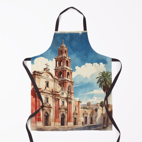 Item preview, Aquismon San Luis Potosí Pueblo Mágico Vintage Acuarela Viajes Turismo Póster designed and sold by TravelersGems.