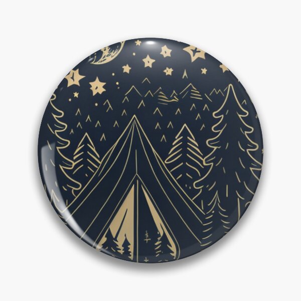 Item preview, Nighttime Nestled in Nature: Tent Under the Stars designed and sold by Daniel Haddad.