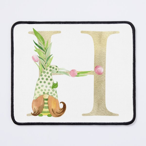 Item preview, Watercolor Spring letter H designed and sold by tapilipa.