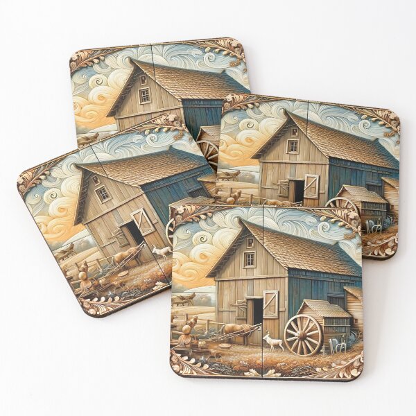 Item preview, Vintage American Folk Art: Homestead Harmony designed and sold by stevepmp.