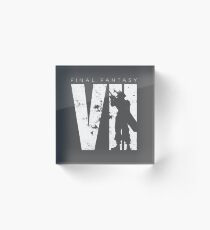 Final Fantasy VII - Minimal Acrylic Block