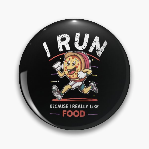Item preview, I Run Because I Really Like Food Runner Joke designed and sold by DomTeesHaven.