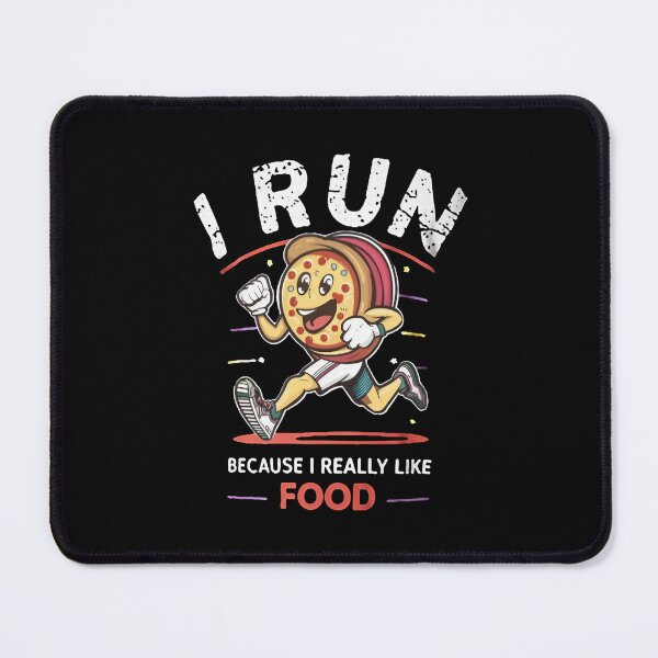 Item preview, I Run Because I Really Like Food Runner Joke designed and sold by DomTeesHaven.