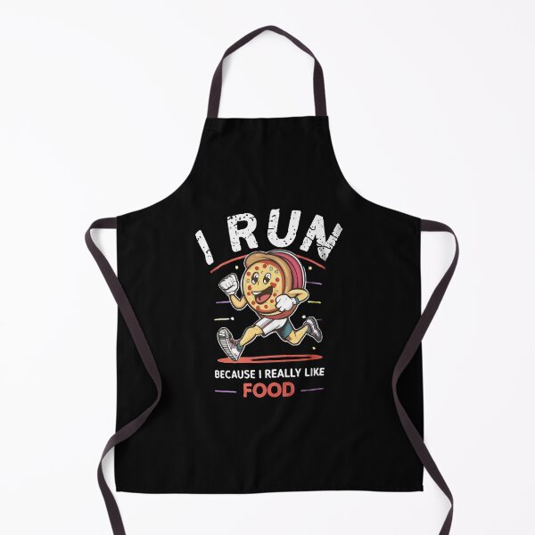 Item preview, I Run Because I Really Like Food Runner Joke designed and sold by DomTeesHaven.