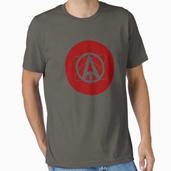 Aperçu de l'œuvre Symbole de l'athéisme créée et vendue par Teebaser.