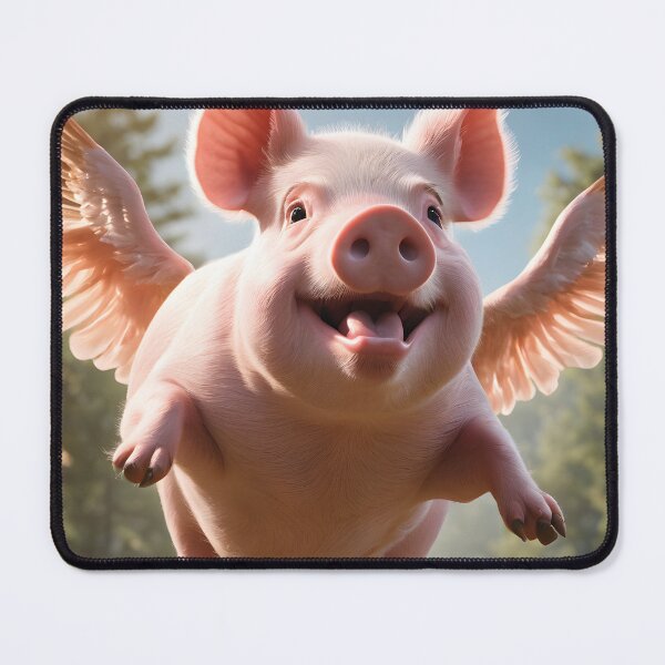 Item preview, Pigs Might Fly designed and sold by Geek-Girl-Art.