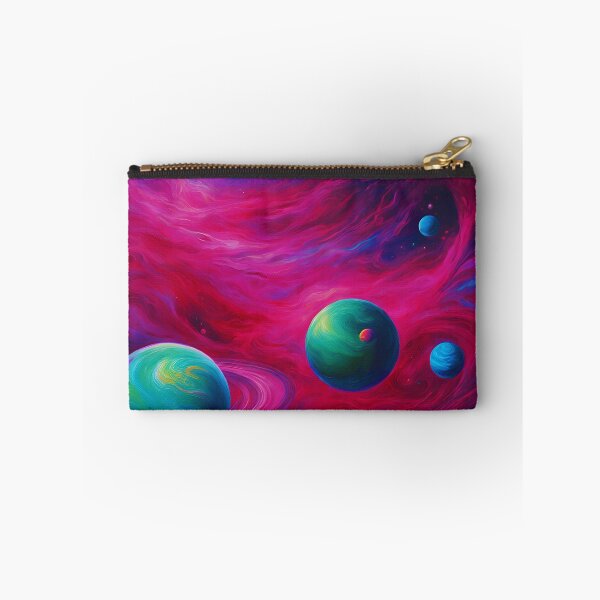 Item preview, Cosmic Dance Celestial Bodies Art | Surreal Space Scene designed and sold by colorvisionart.