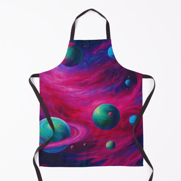 Artikelvorschau, Kosmischer Tanz Himmelskörper Kunst | Surreale Weltraumszene entworfen und verkauft von colorvisionart.