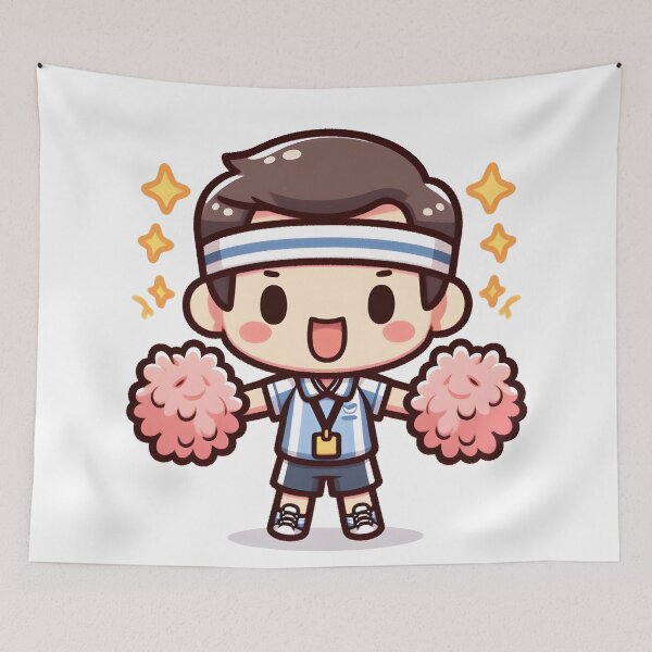 Item preview, Kawaii Athletic Coach: Wearing A Sweatband On The Head designed and sold by CanvasCutie.