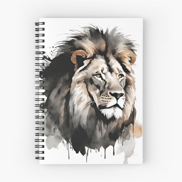 Item preview, Lion Watercolor Art Style designed and sold by LDJBlank.