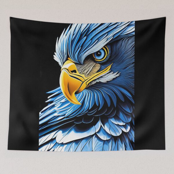 Item preview, Blue Eagle, Ai Generated Art  designed and sold by ACC .