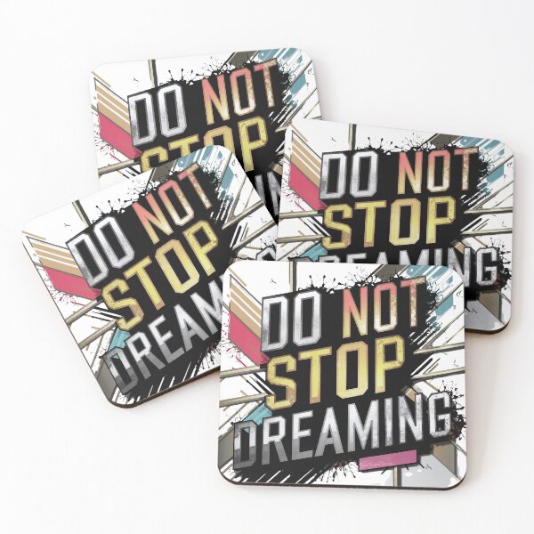 Item preview, Don't Stop Dreaming vintage designed and sold by Digital Dreams Arts.