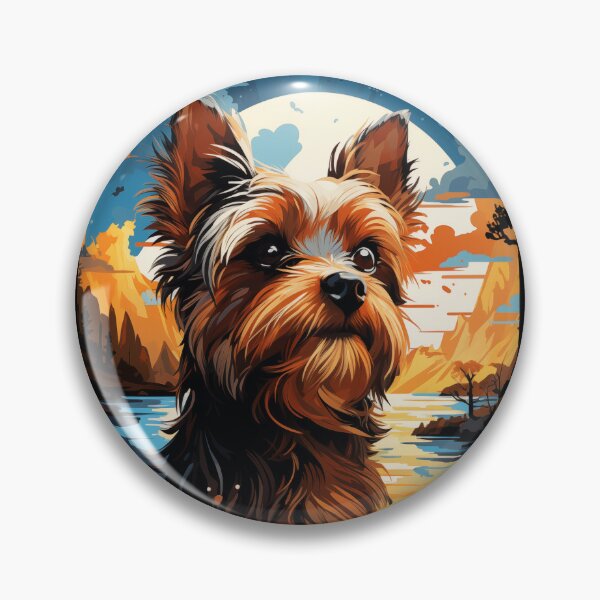 Item preview, Lofi Yorkie Dreamscape designed and sold by Artful-Adam.