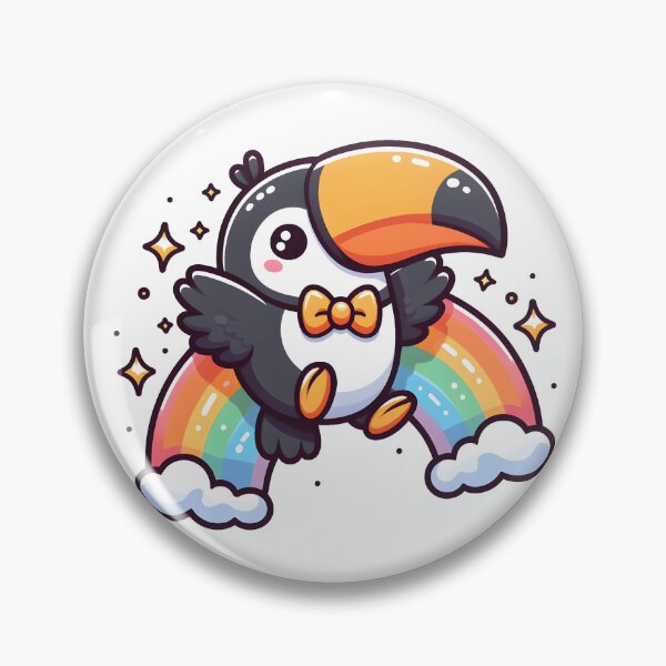 Item preview, Kawaii Toucan With Bow Tie designed and sold by CanvasCutie.