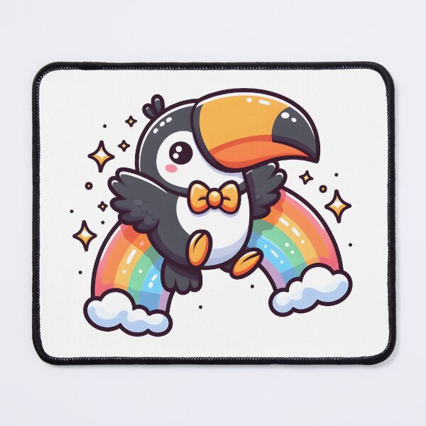 Item preview, Kawaii Toucan With Bow Tie designed and sold by CanvasCutie.