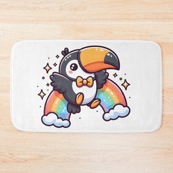 Item preview, Kawaii Toucan With Bow Tie designed and sold by CanvasCutie.