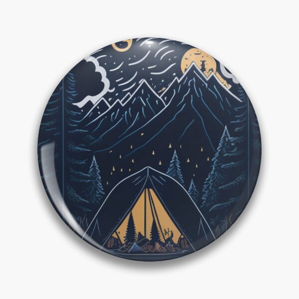 Item preview, Crescent Dreams: Mountain Nightscape designed and sold by Daniel Haddad.