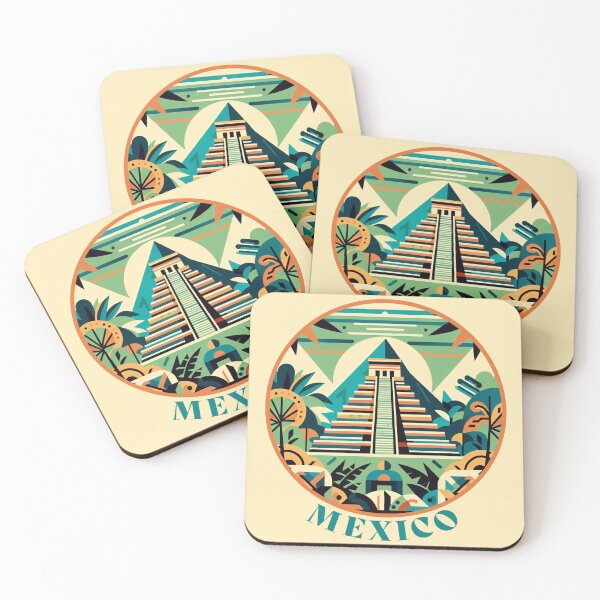 Item preview, Mexico Mayan Pyramid designed and sold by NPStudio.