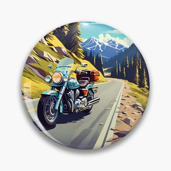 Item preview, TOURING MOTORCYCLE designed and sold by AmazingBackDrop.