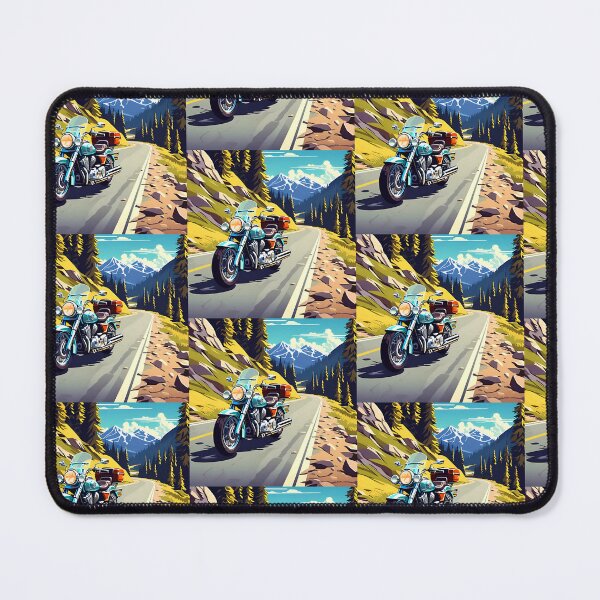 Item preview, TOURING MOTORCYCLE designed and sold by AmazingBackDrop.
