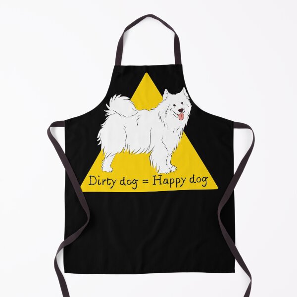 Item preview, Dirty Dog Means Happy Dog, Samoyed designed and sold by Amazing-Kortez.