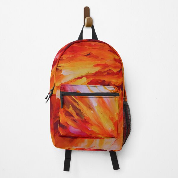 Item preview, Fiery Sunset Floral Burst Art | Bold Flower Explosion designed and sold by colorvisionart.
