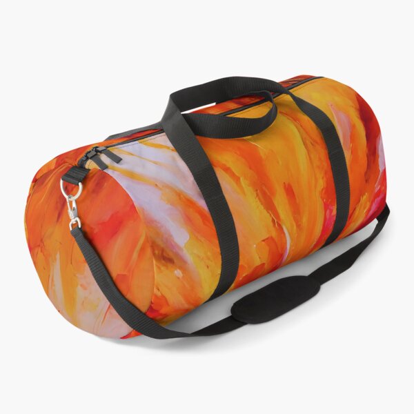 Item preview, Fiery Sunset Floral Burst Art | Bold Flower Explosion designed and sold by colorvisionart.